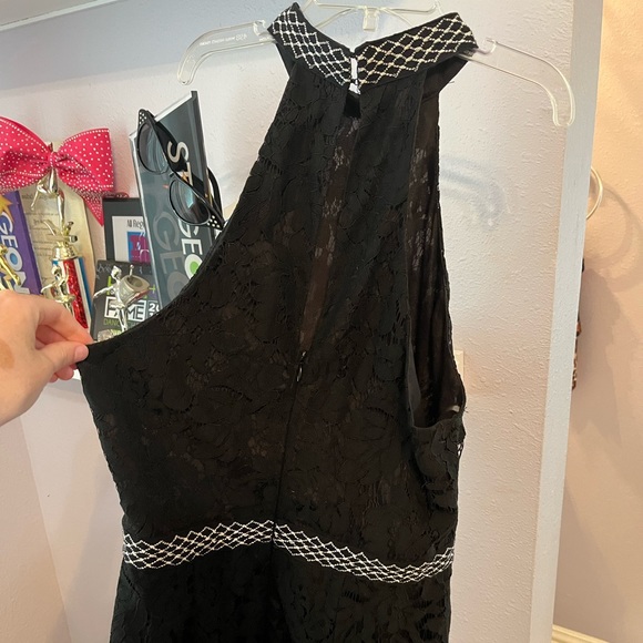 black romper with white detailing - Picture 2 of 3